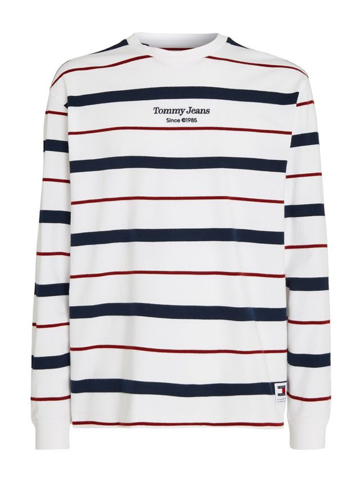 TJM REG STRIPE LS TEE