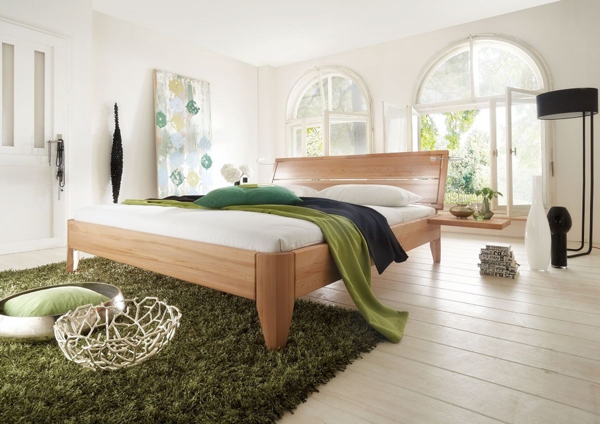 Tjørnbo - Easy Sleep sengeramme gavl NR. 2 - 100 x 200 cm (100x210/220 cm) - Egetræ / Kernebøg