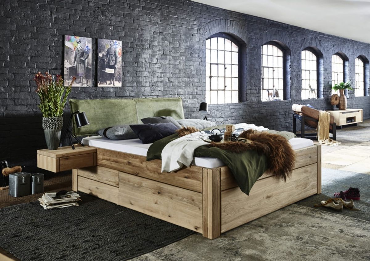 Tjørnbo - Easy Sleep skuffeseng gavl Nr7 - 140x200 cm - (140x210/220 cm) - Massiv Fyrretræ