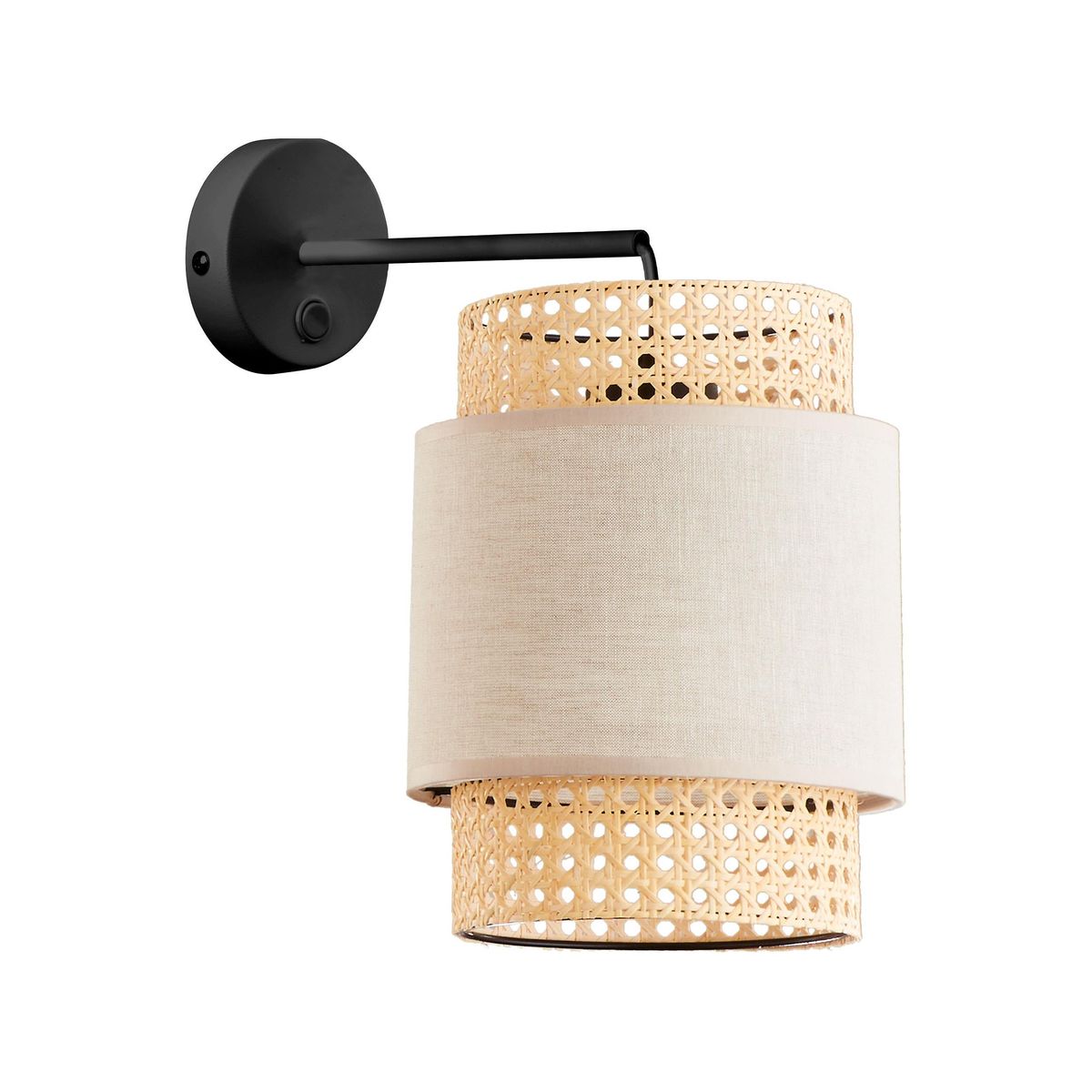 Tk Lighting Boho Nature Væglampe Beige