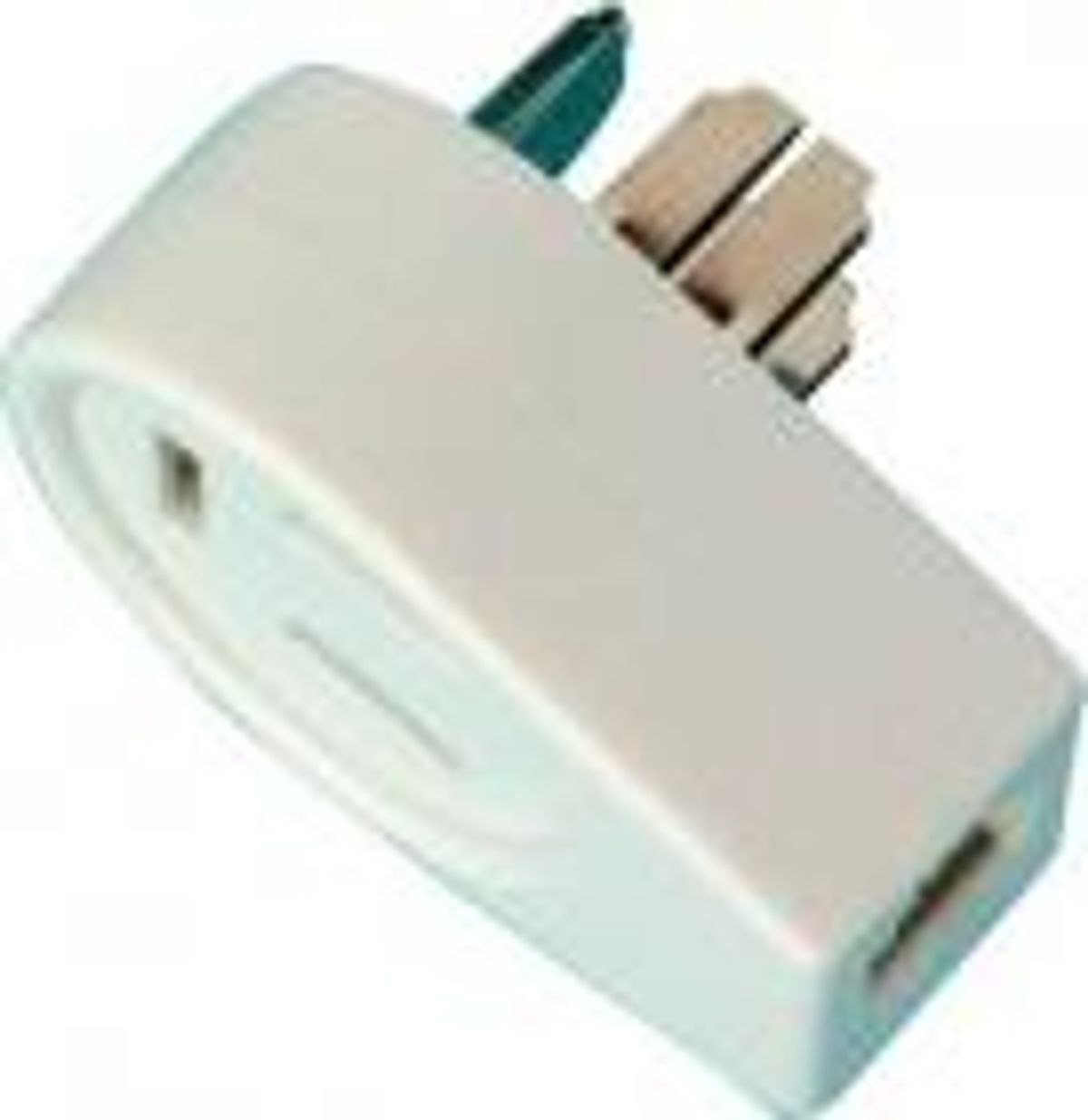 Tlf. Adapter Han/hun 3p-rj45 Hvid