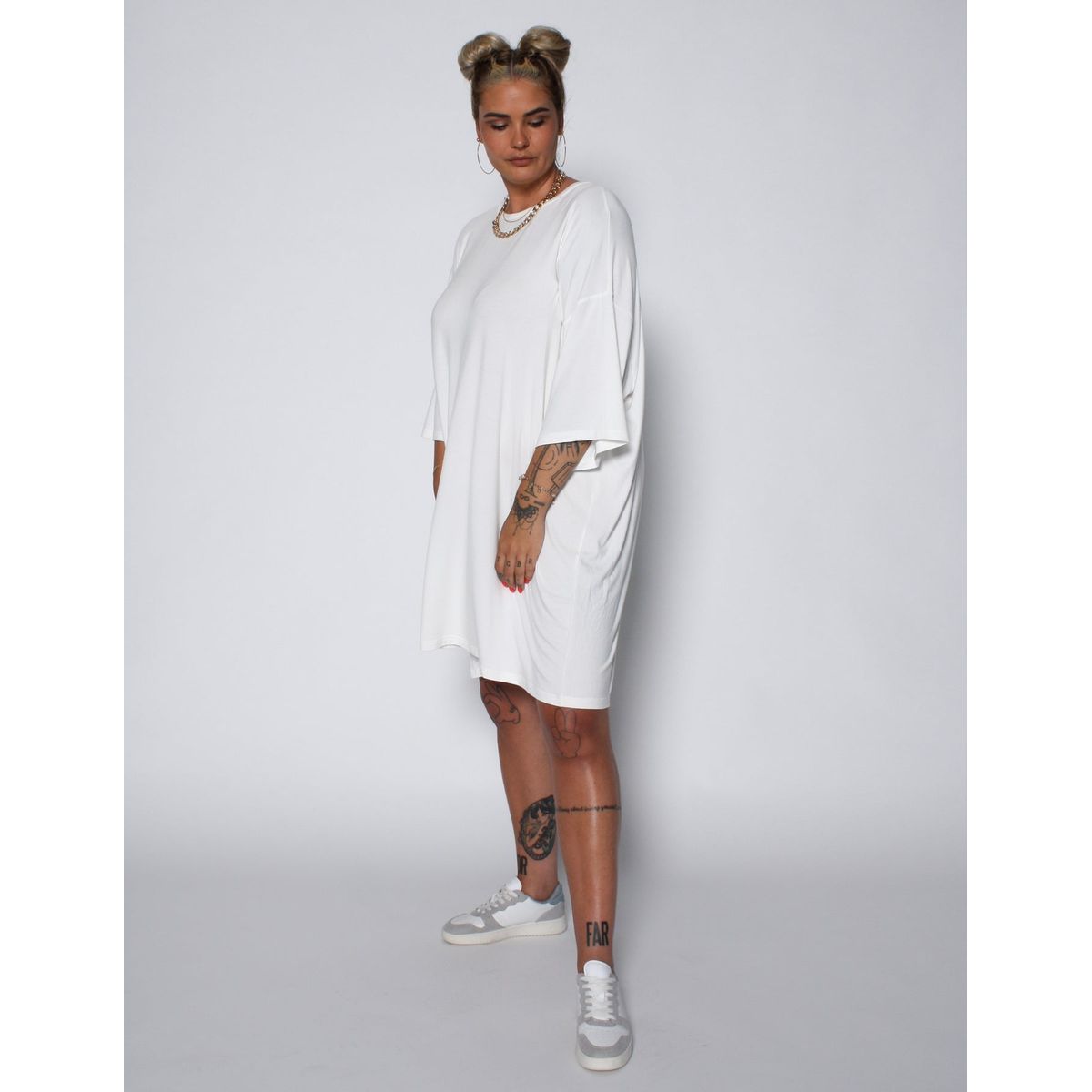 To Be Wanderlust oversize t-shirt s/s, Waalex, white - 176 - S+ - XS-S