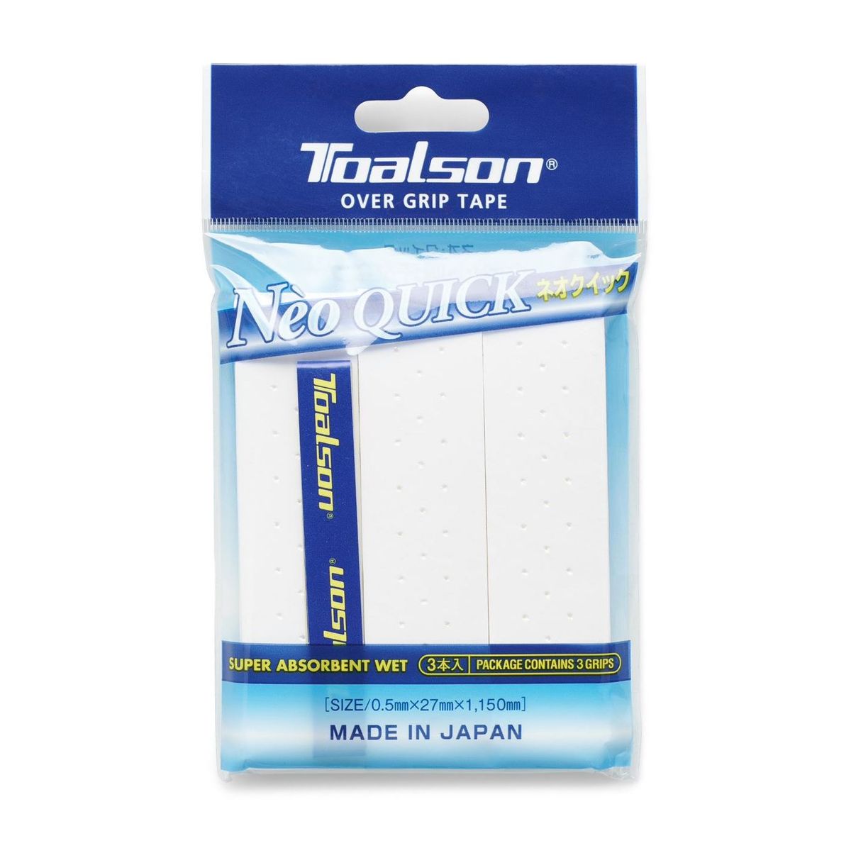 Toalson Neo Quick Grip (3-pak, Hvid)