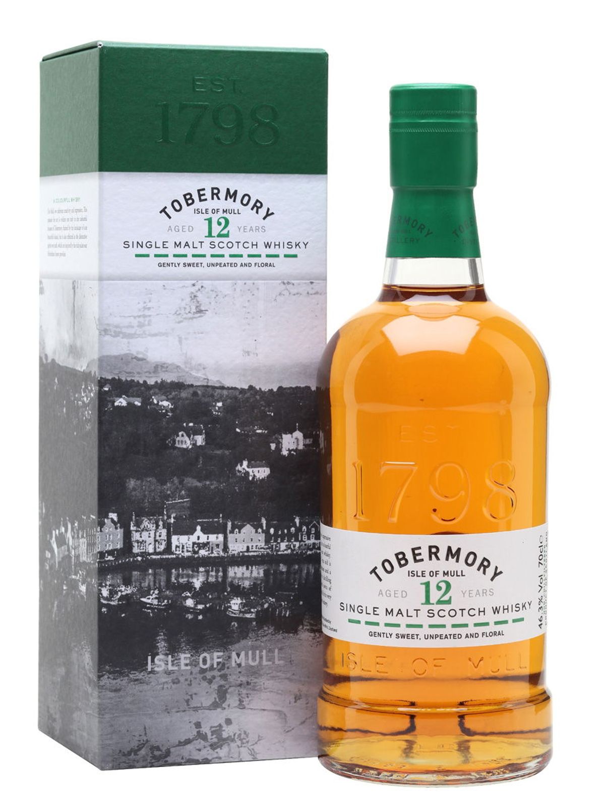 Tobermory 12 Yo Isle Of Mull Single Malt Fl 70