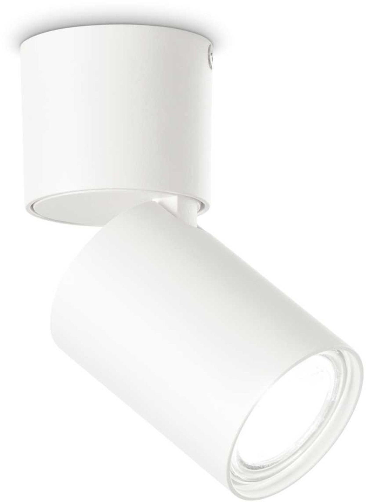 Toby, Loftslampe, GU10 max 1 x 35W, GU10, hvid, metal, Ø58xH130mm