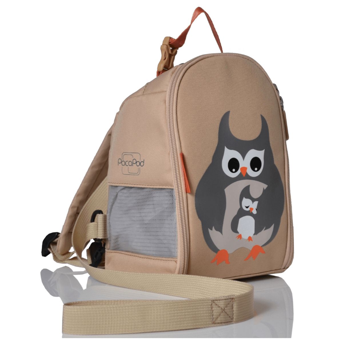 Toddler pod (with safety strap) - Owl & babe