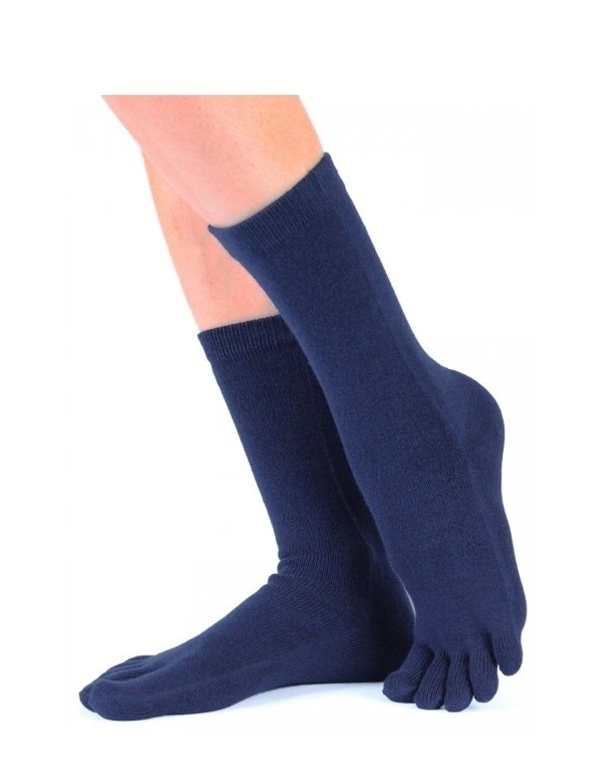 ToeToe Essential Mid-Calf Tåsokker Navy Str. 35-46