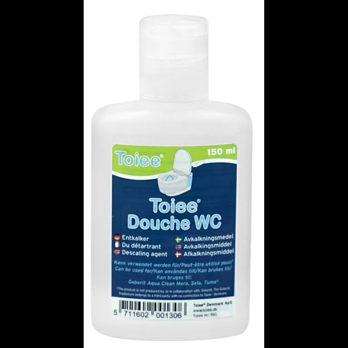 Toiee Douche WC afkalkningsmiddel 150 ml