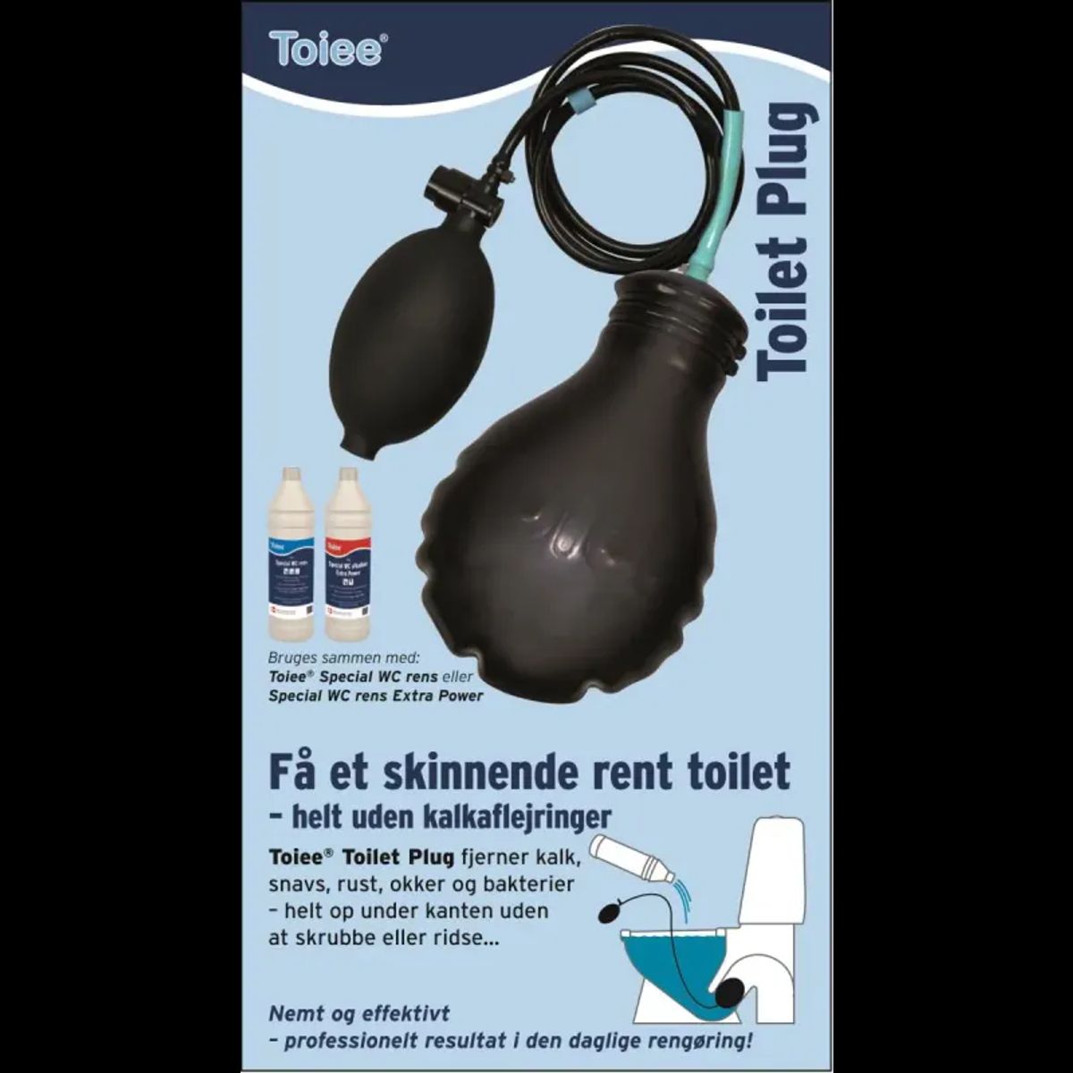 Toiee Toilet Plug Afkalker