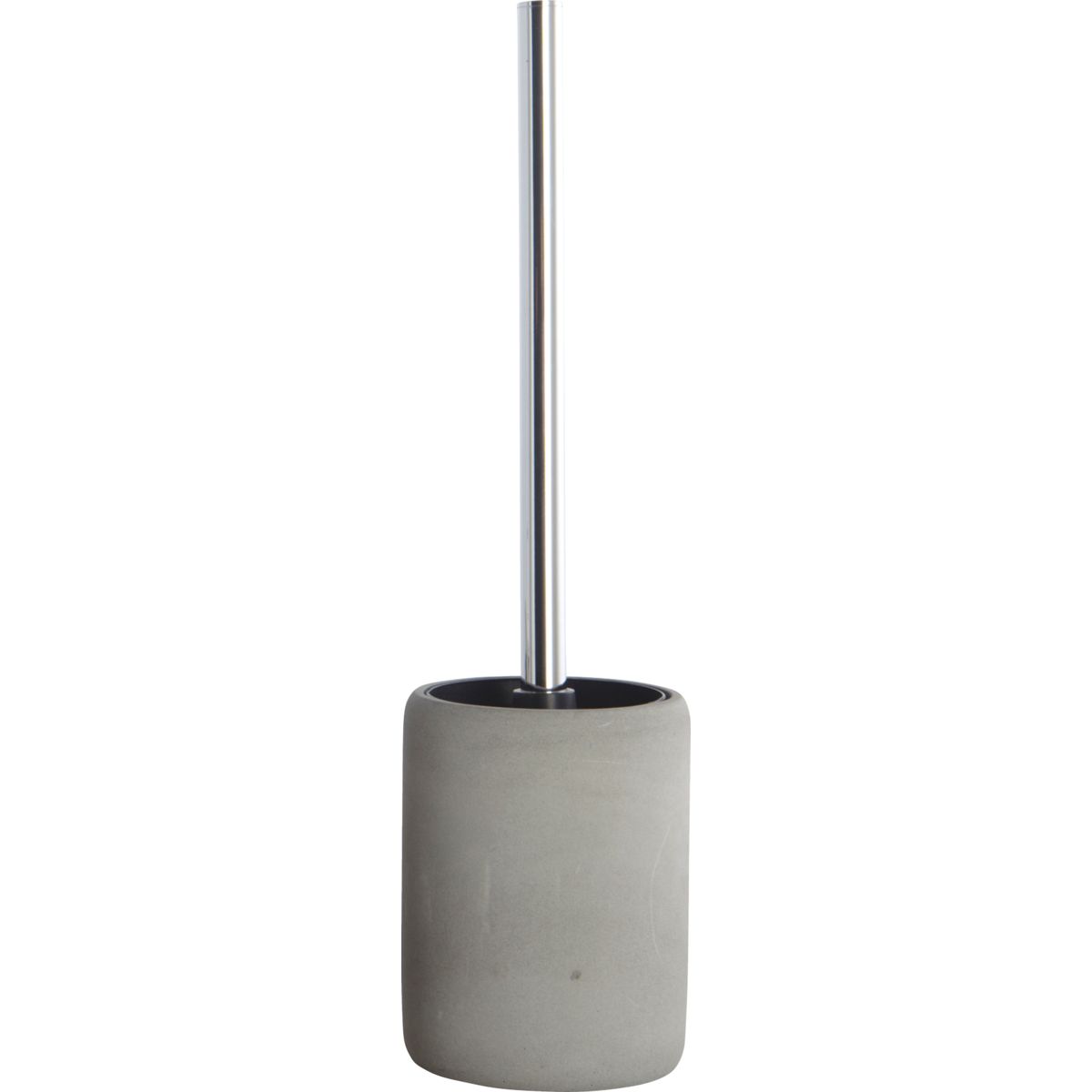 Toilet brush, HDCement, Grey - Grey / Cement , Metal , Plastic