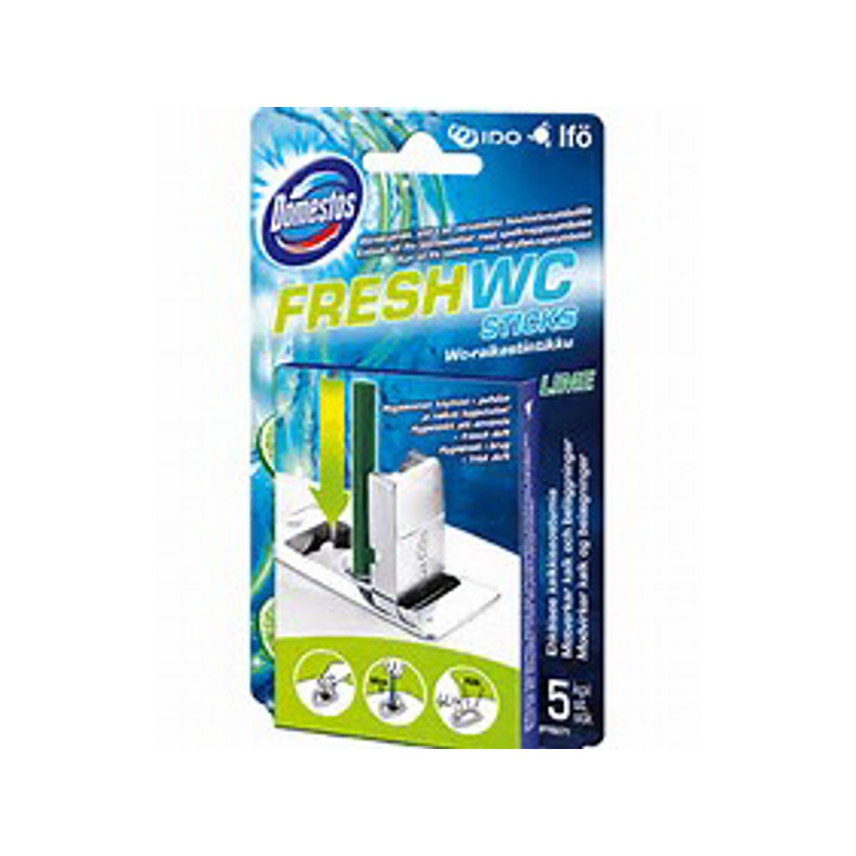 Toiletfrisker Domestos wc Fresh 5 stk