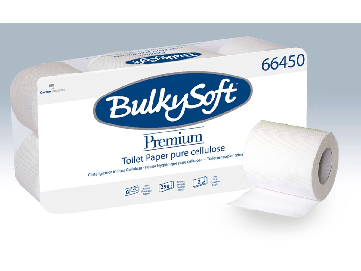 Toiletpapir Bulky Soft 2-lags 96 rl.