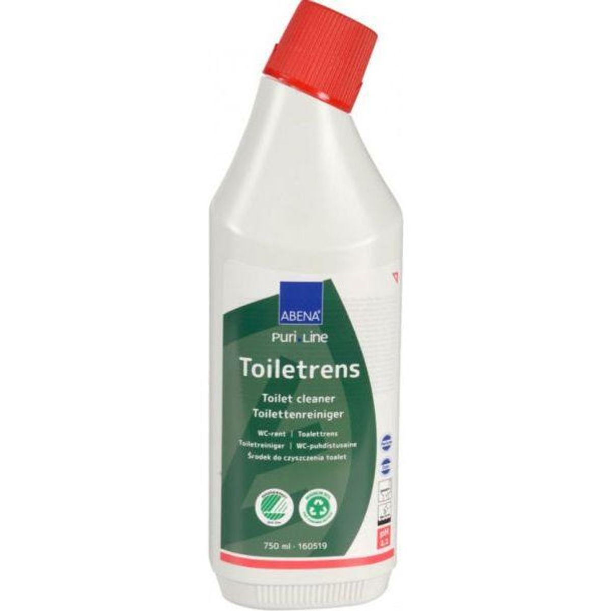 Toiletrens, ABENA Puri-Line, 750 ml, med farve og parfume