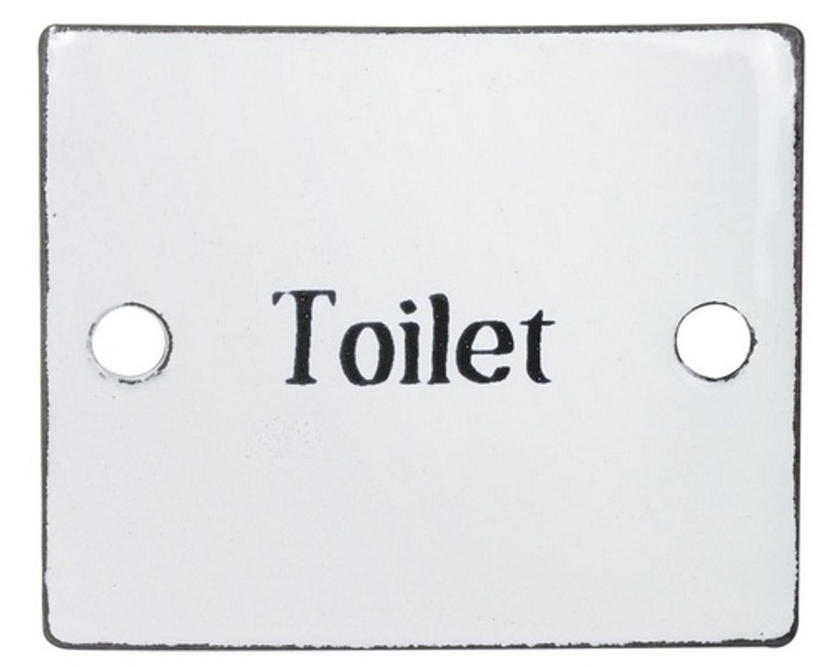 Toiletskilt