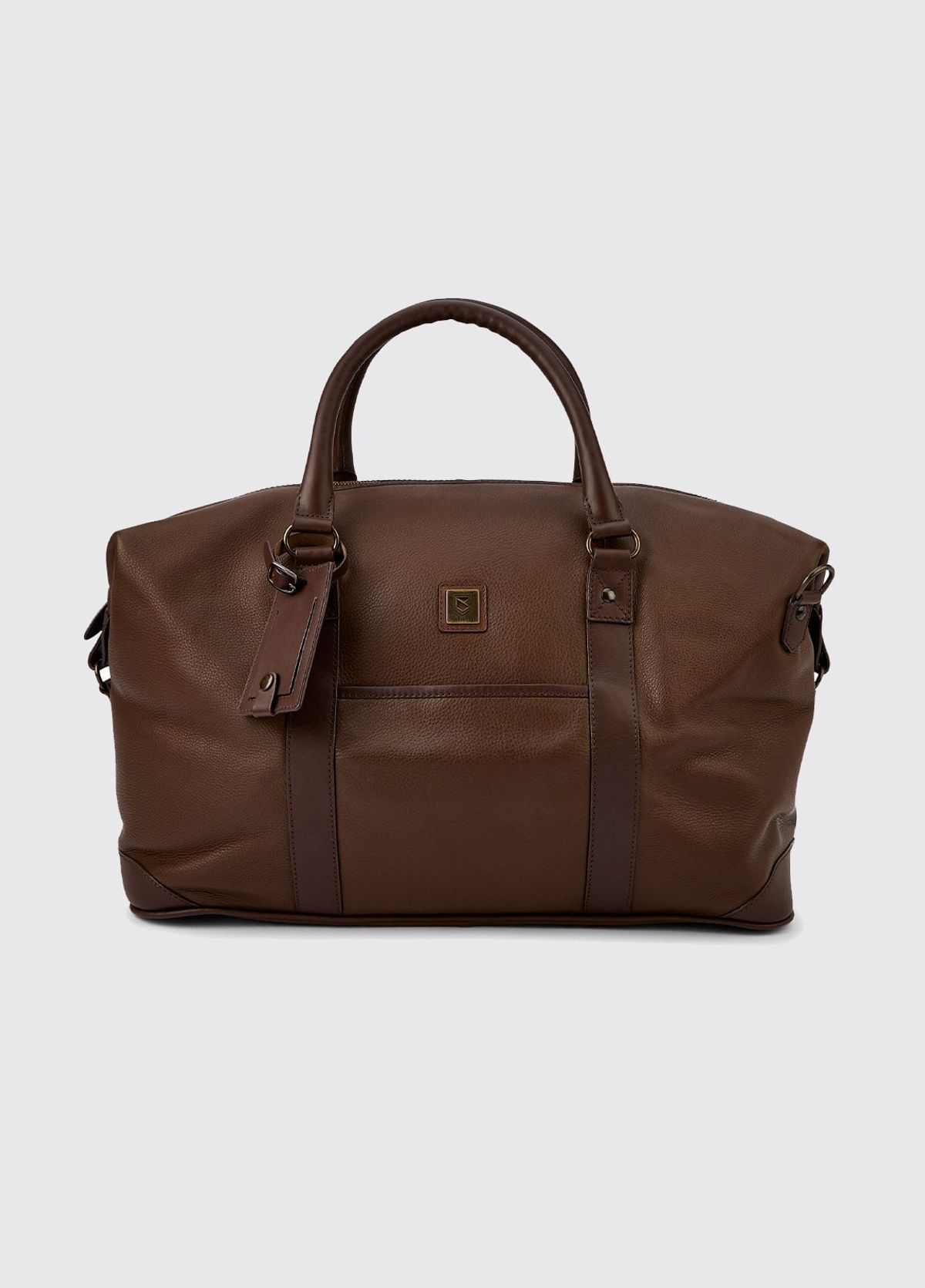 Tollymore Leather Duffle Holdall, læder, walnut