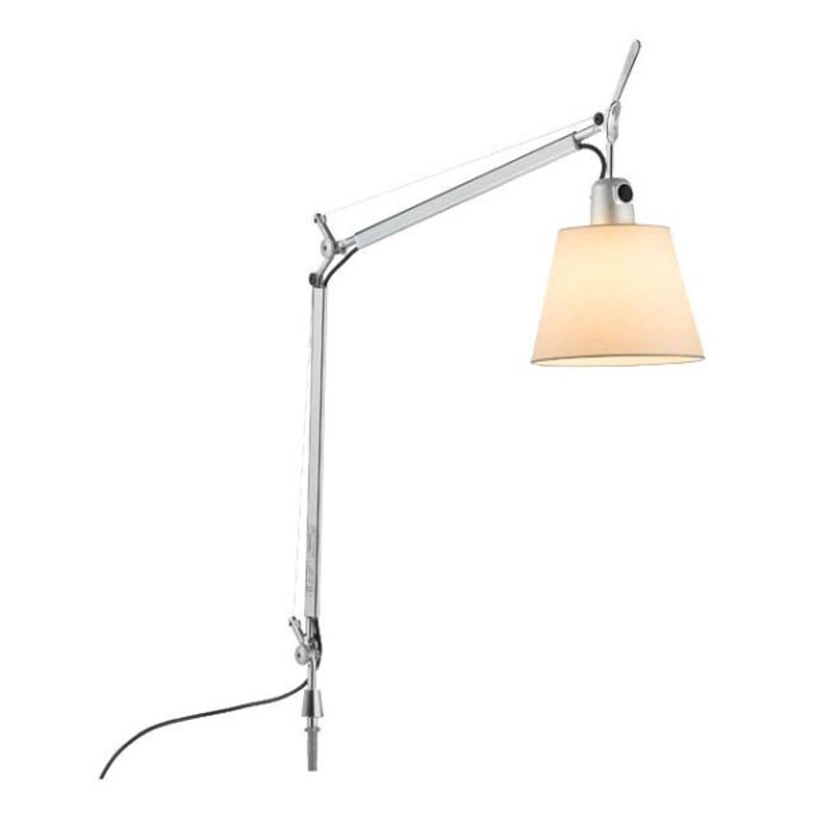 Tolomeo Basculante Tavolo, pergament m/bordbolt