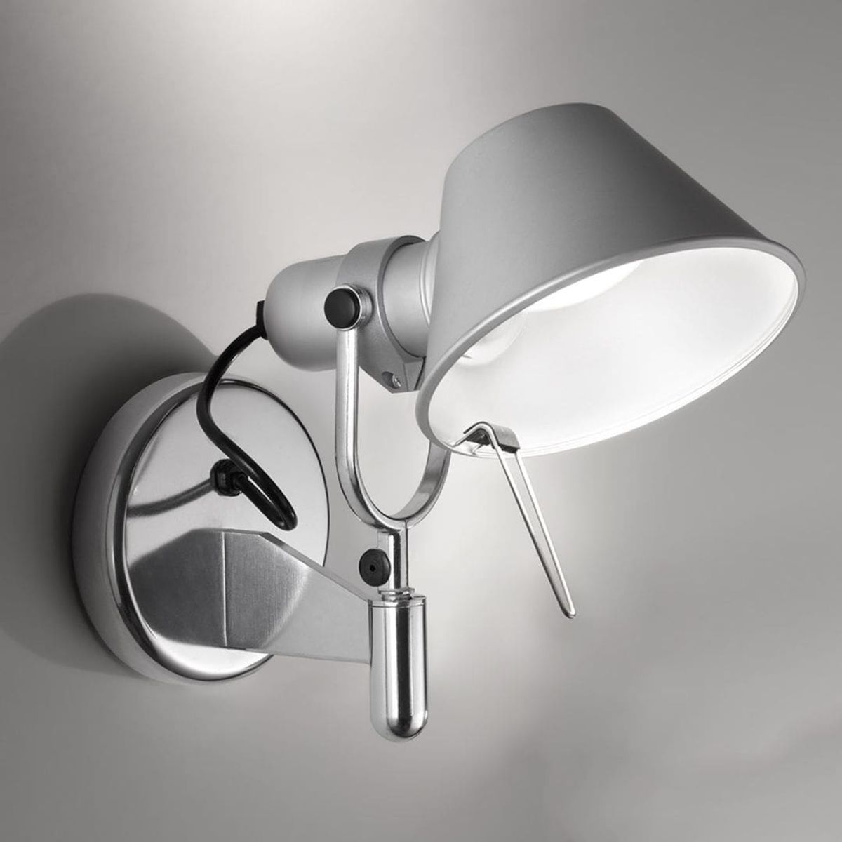 Tolomeo Faretto Væglampe LED Alu u/afbryder - Artemide