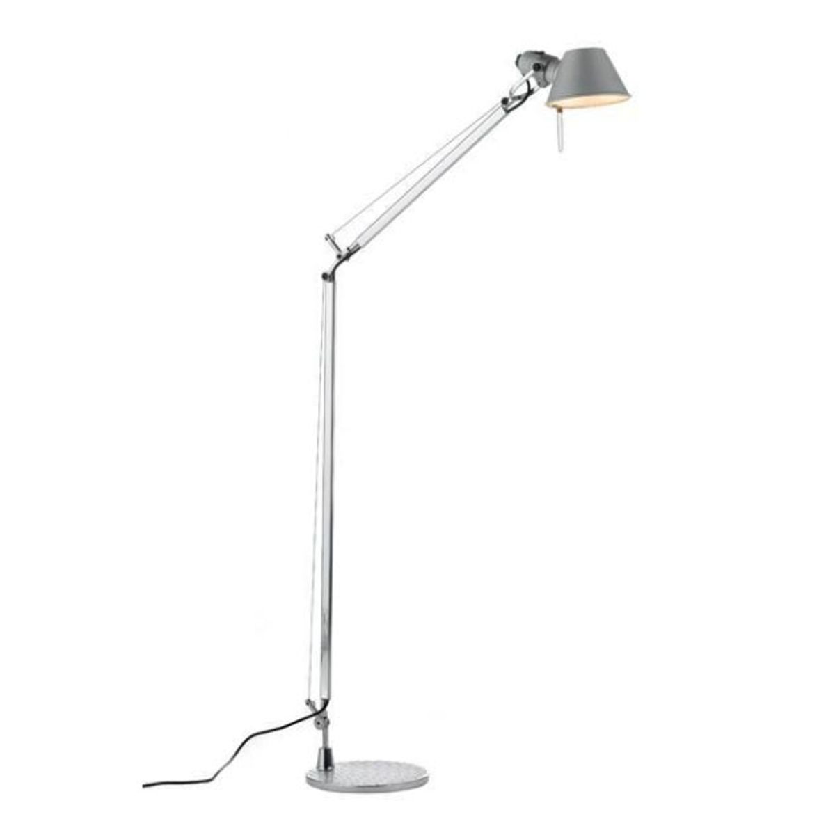 Tolomeo Lettura gulvlampe, aluminium