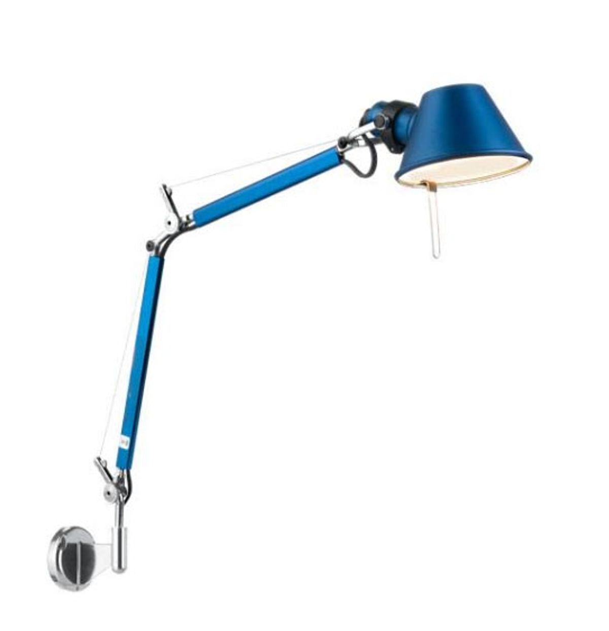 Tolomeo Micro Parete / Væglampe, blå