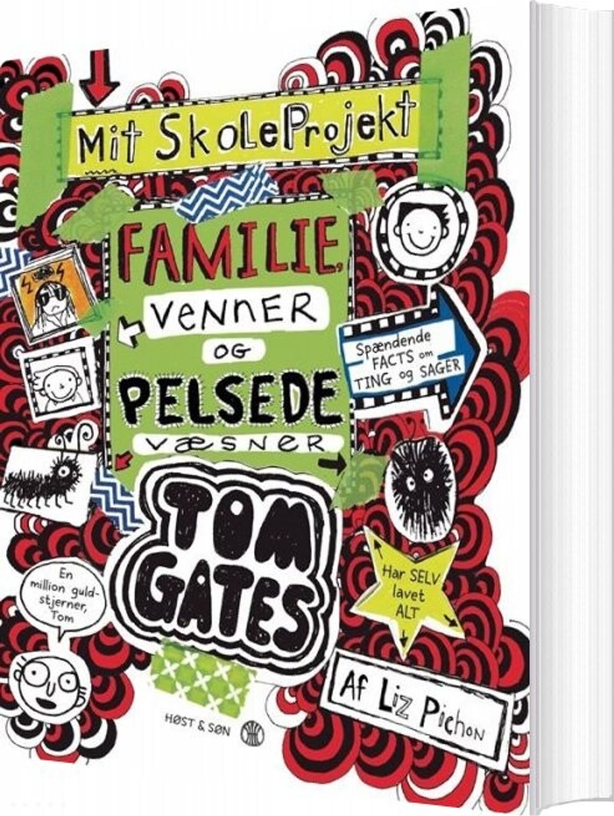 Tom Gates 12 - Familie, Venner Og Pelsede Væsner - Liz Pichon - Bog