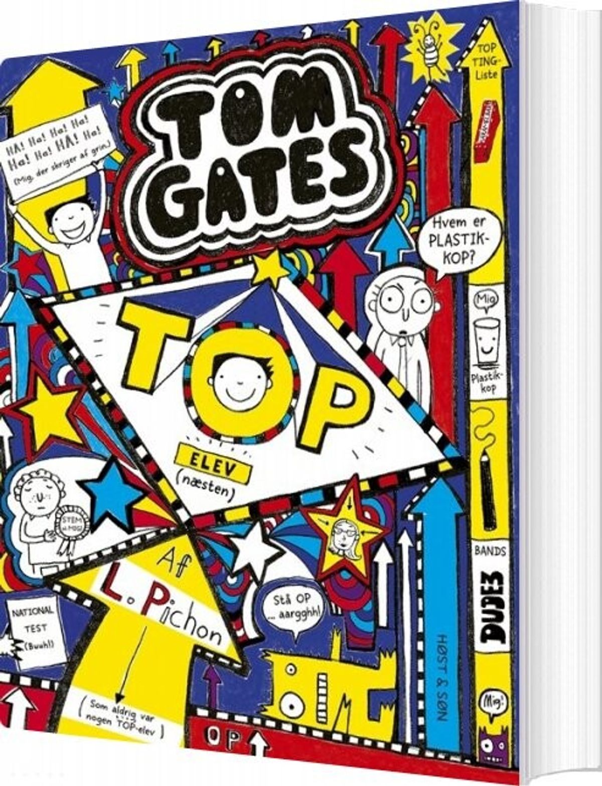 Tom Gates 9 - Top-elev - Næsten - Liz Pichon - Bog