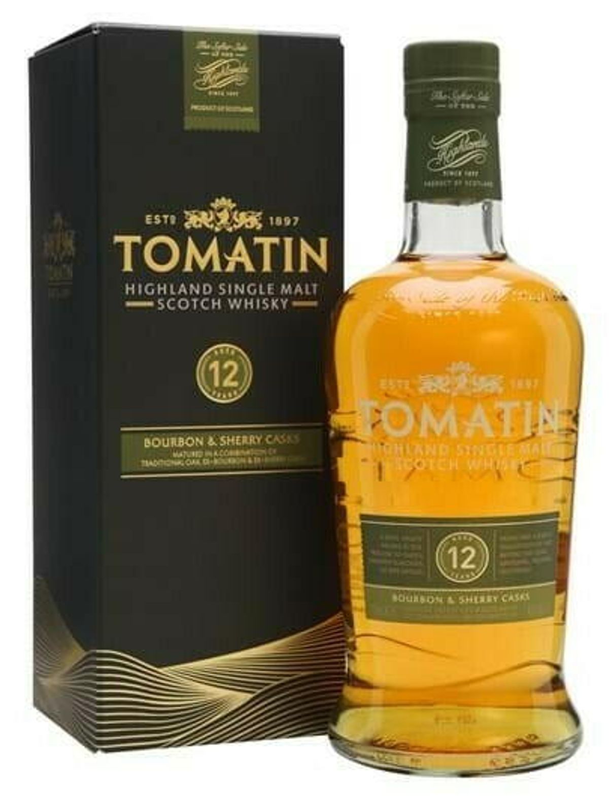 Tomatin 12 Yo Highland Single Malt Fl 70