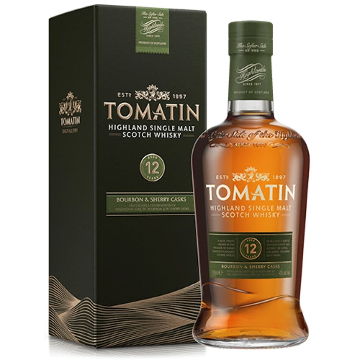 Tomatin - 12 år Highland Single Malt Scotch Whisky