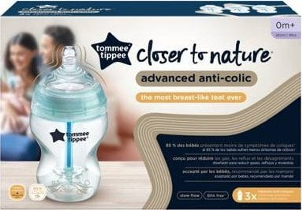 Tommee Tippee Advanced Anti-Colic 3*260 Flaske