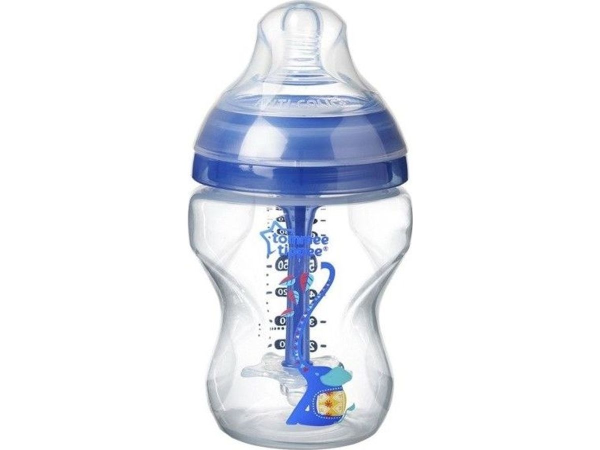 Tommee Tippee Anti-Colic Advanced Dekoreret Sutteflaske 3M+ 260 Ml (42257675)