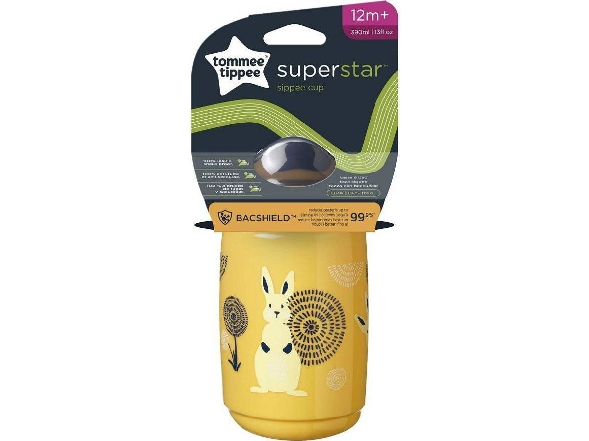 Tommee Tippee Kop Sipper, 12M+, 390Ml, Gul, 447828