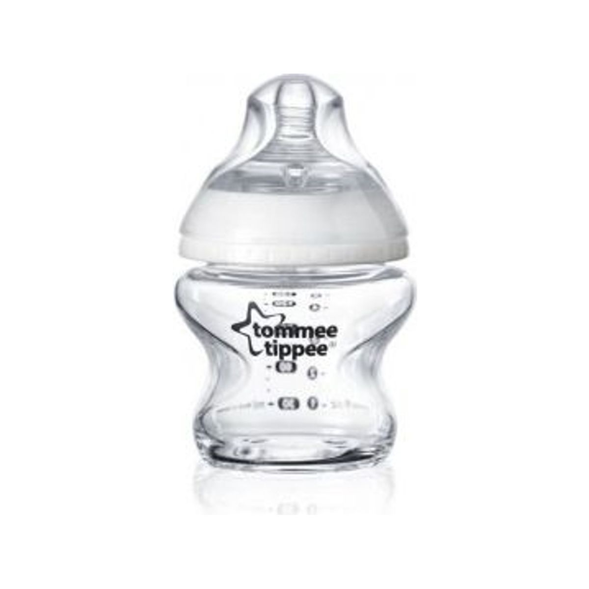 Tommee Tippee Natural Start Glass Feeding Bottle Ctn With Self Sterilisation Function 150Ml 0M+, 42243791