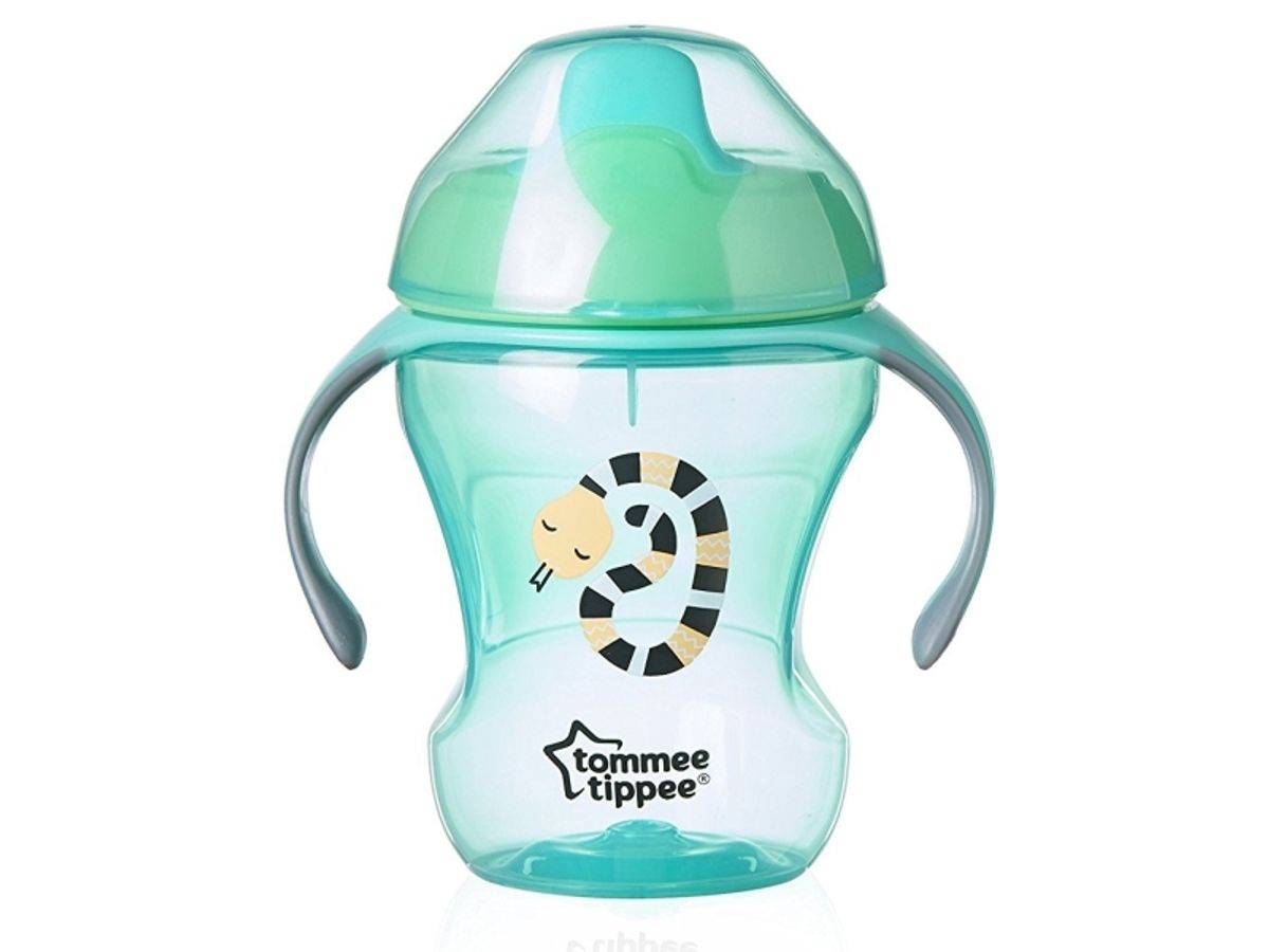 Tommee Tippee Trainer Sippee Cup, Drikkebæger, 6 Måned(Er), Grøn, Plast, Dreng, 230 Ml