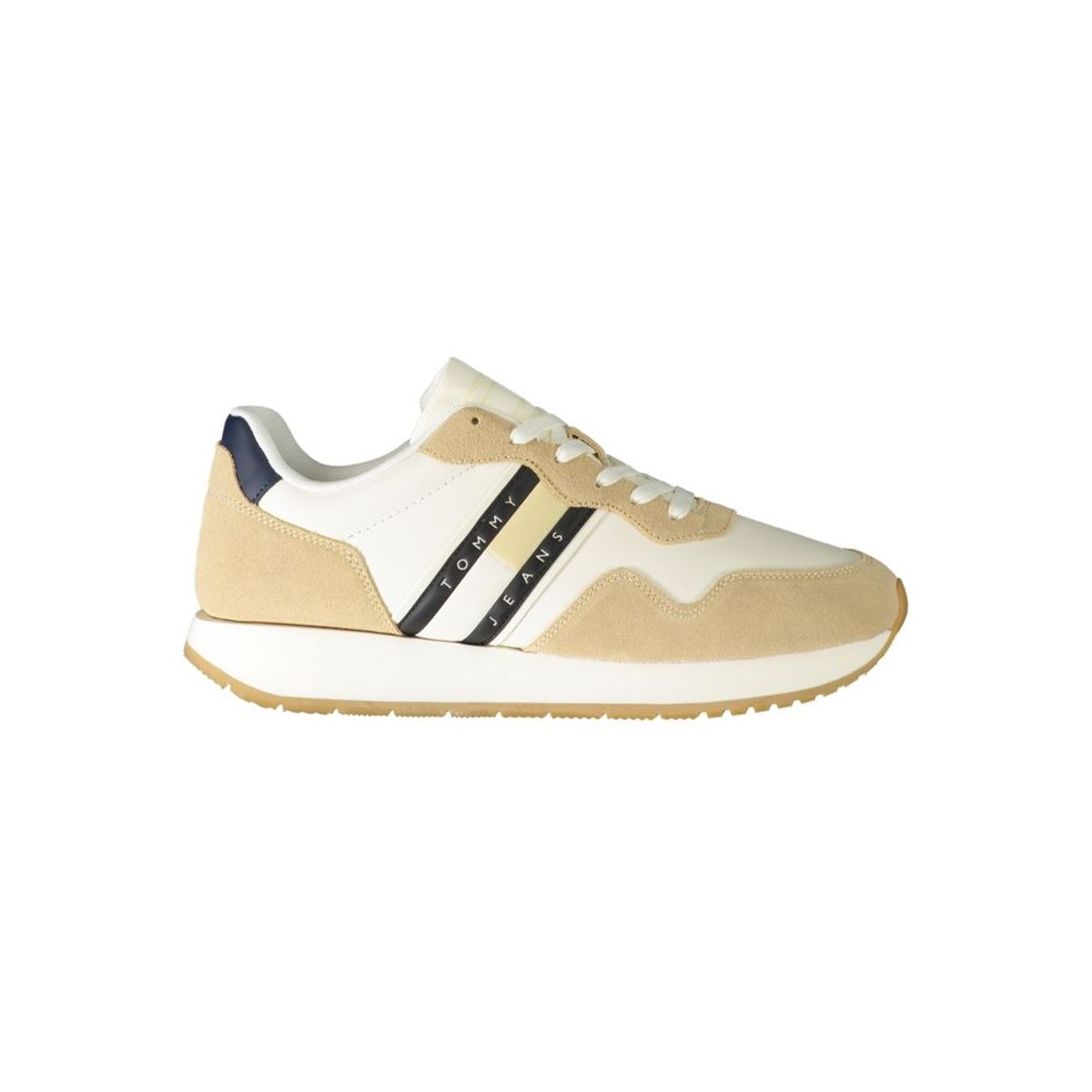 Tommy Hilfiger Beige Polyester Sneakers