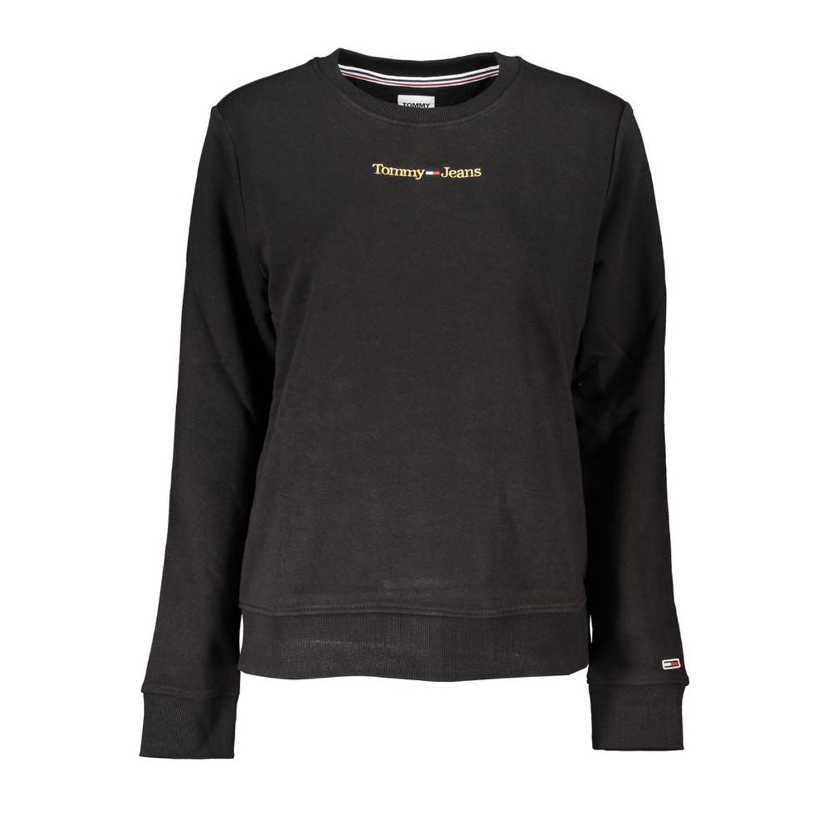 Tommy Hilfiger Black Cotton Women Sweater