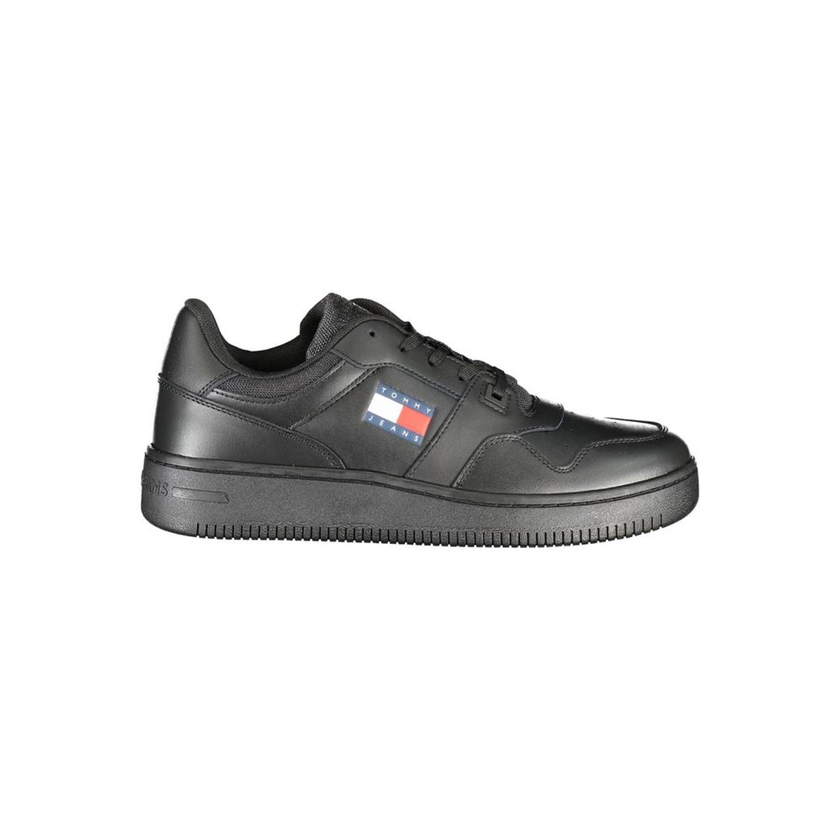 Tommy Hilfiger Black Polyester Sneakers