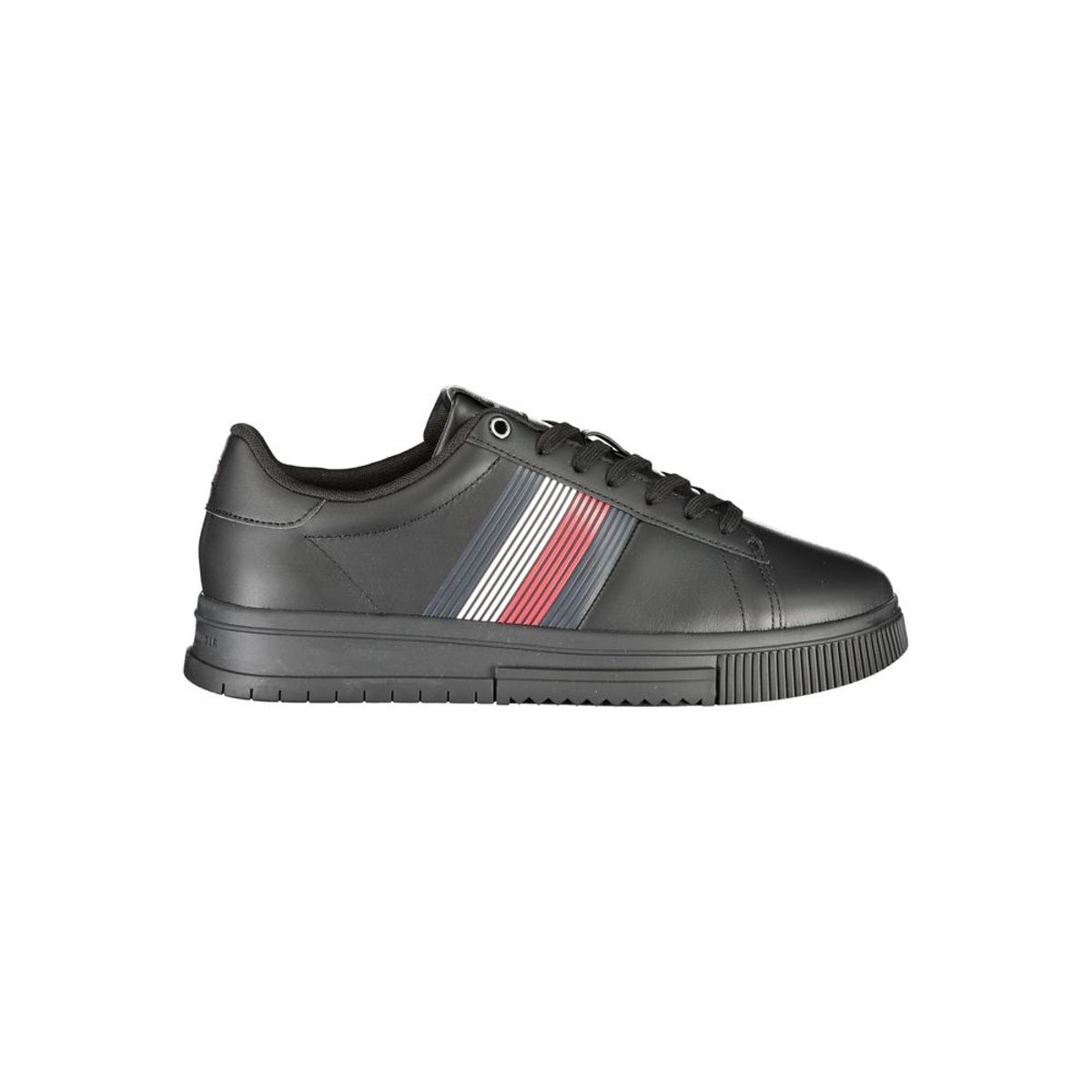 Tommy Hilfiger Black Polyester Sneakers