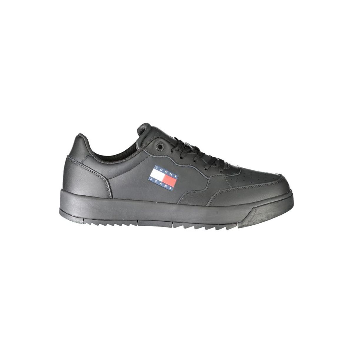 Tommy Hilfiger Black Polyester Sneakers