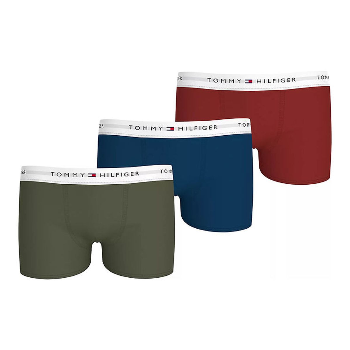 Tommy Hilfiger Boxershorts - 3-pak - Indigo/Magma/Olive