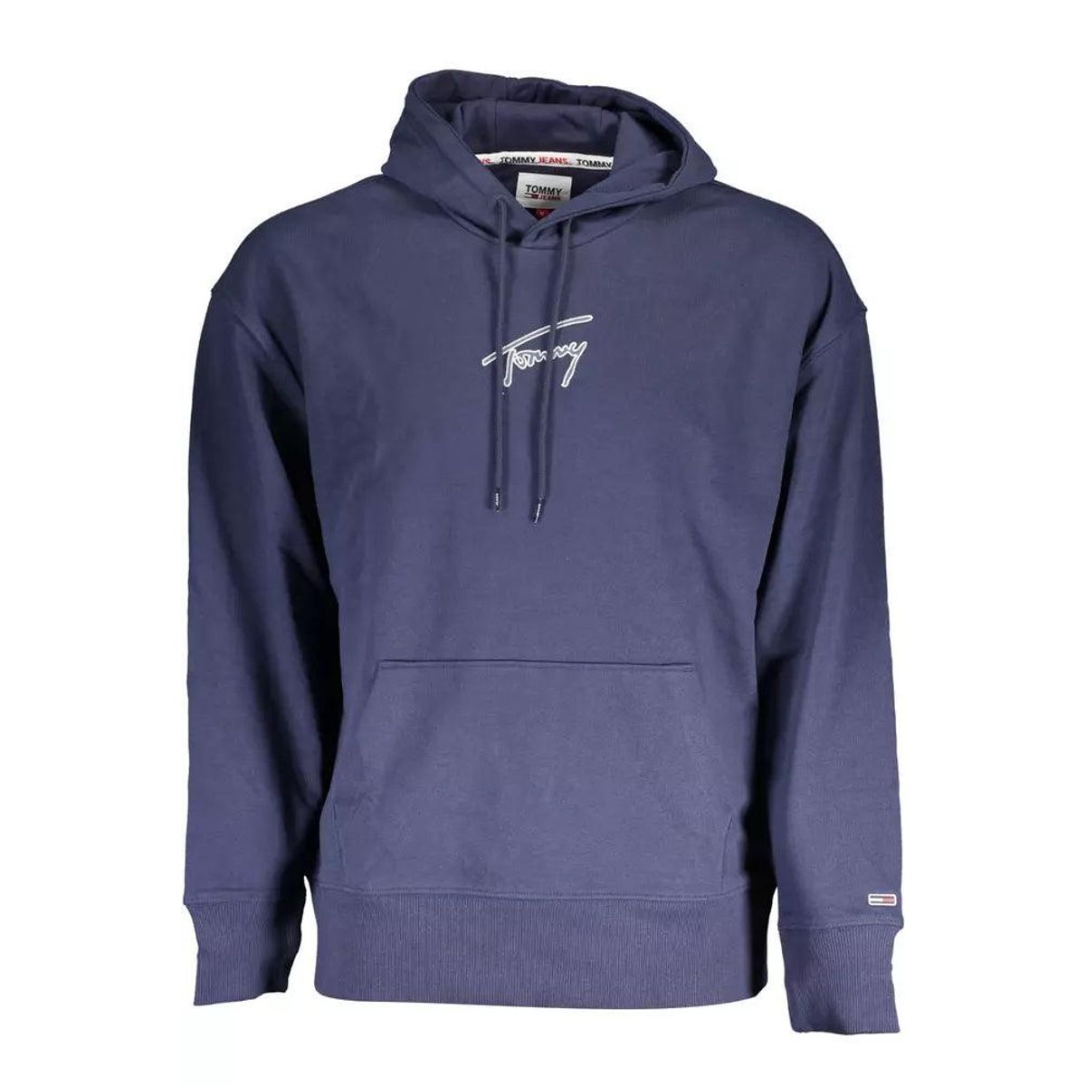 Tommy Hilfiger Chic Blue Hooded Logo Sweatshirt