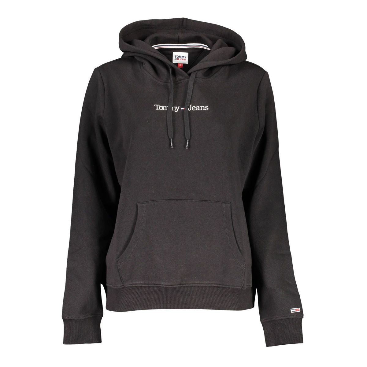 Tommy Hilfiger Chic Hooded Sweatshirt with Embroidered Logo