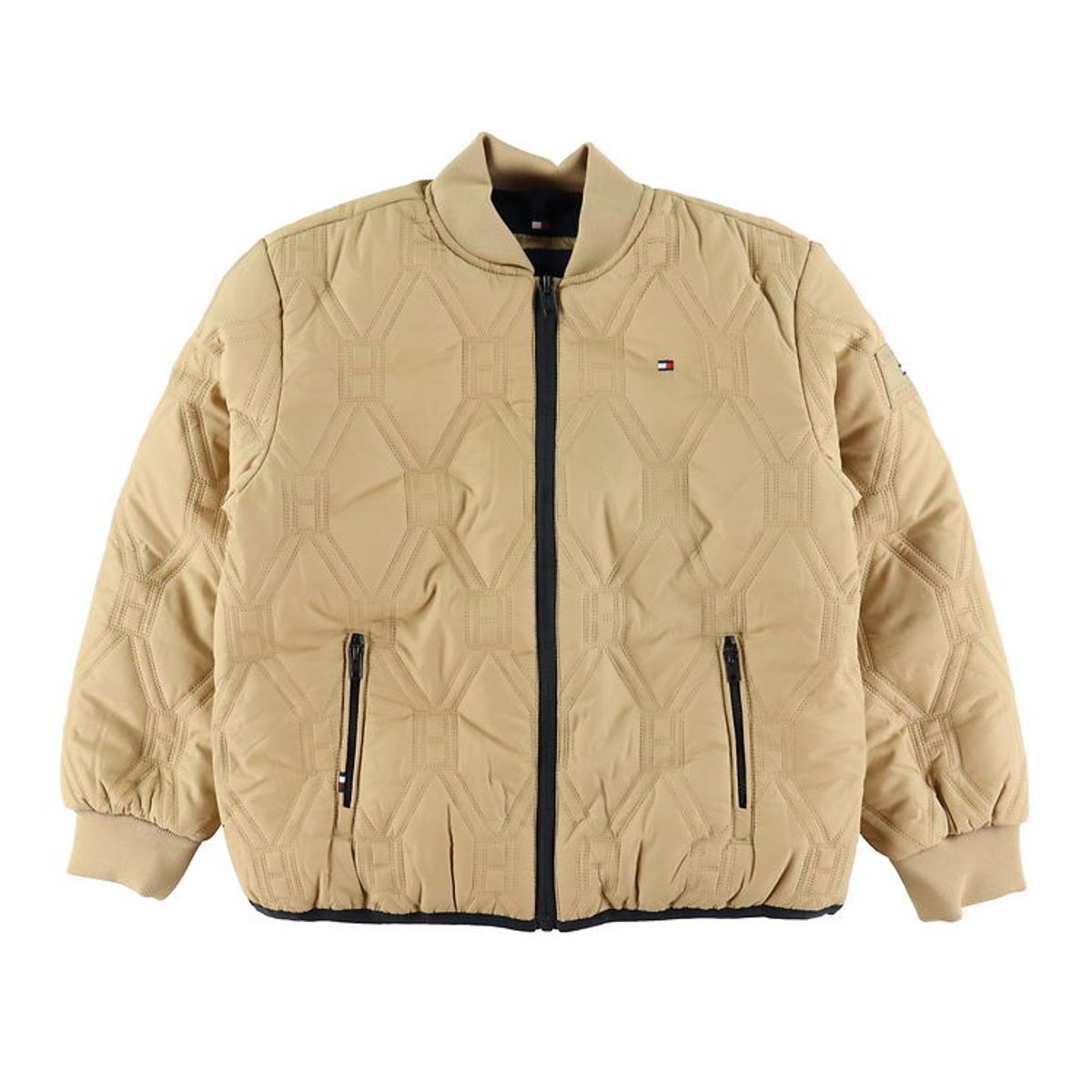 Tommy Hilfiger Dynejakke - Classic Khaki