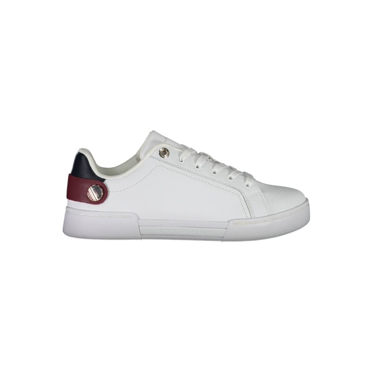 Tommy Hilfiger Eco-Chic White Lace-Up Sneakers