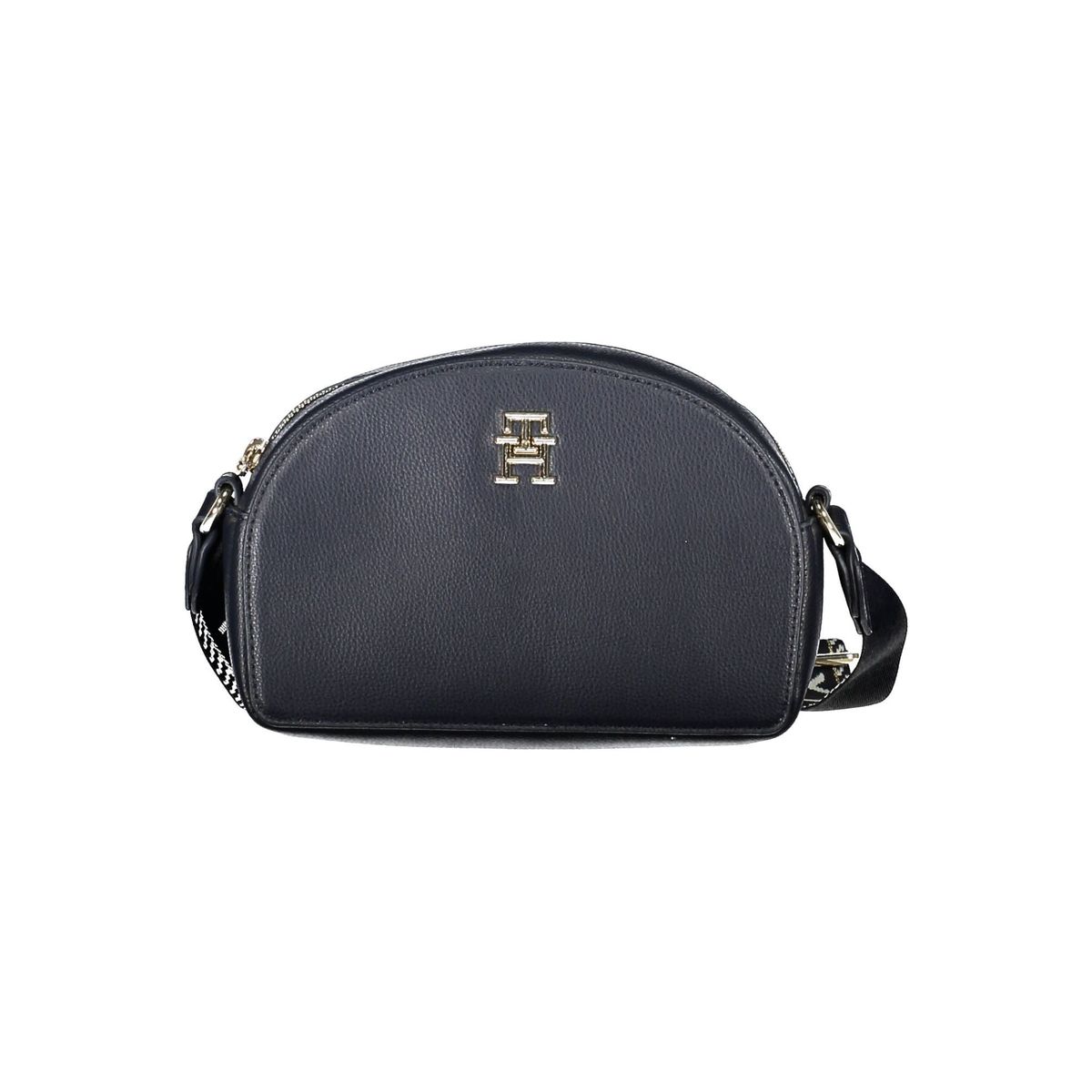 Tommy Hilfiger Elegant Blue Shoulder Bag with Logo Detail