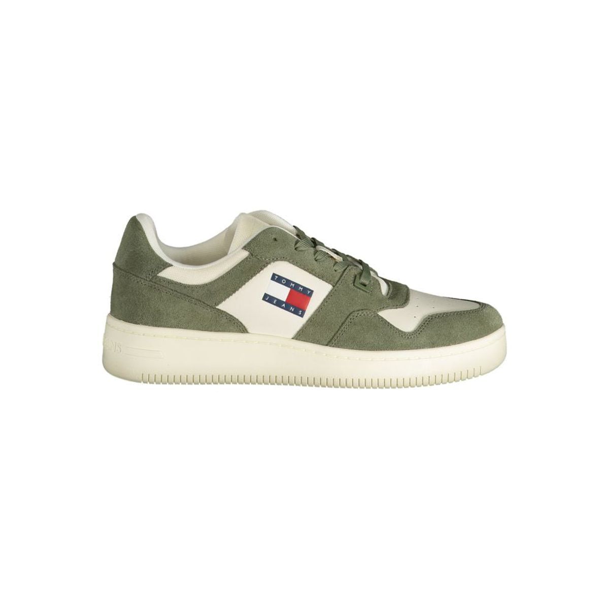 Tommy Hilfiger Green Polyester Sneakers