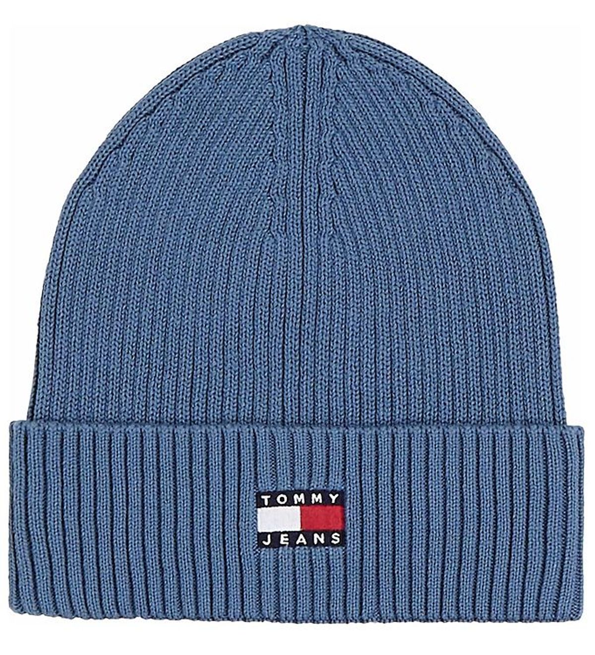 Tommy Hilfiger Hue - Strik - Heritage Beanie - Ocean Storm