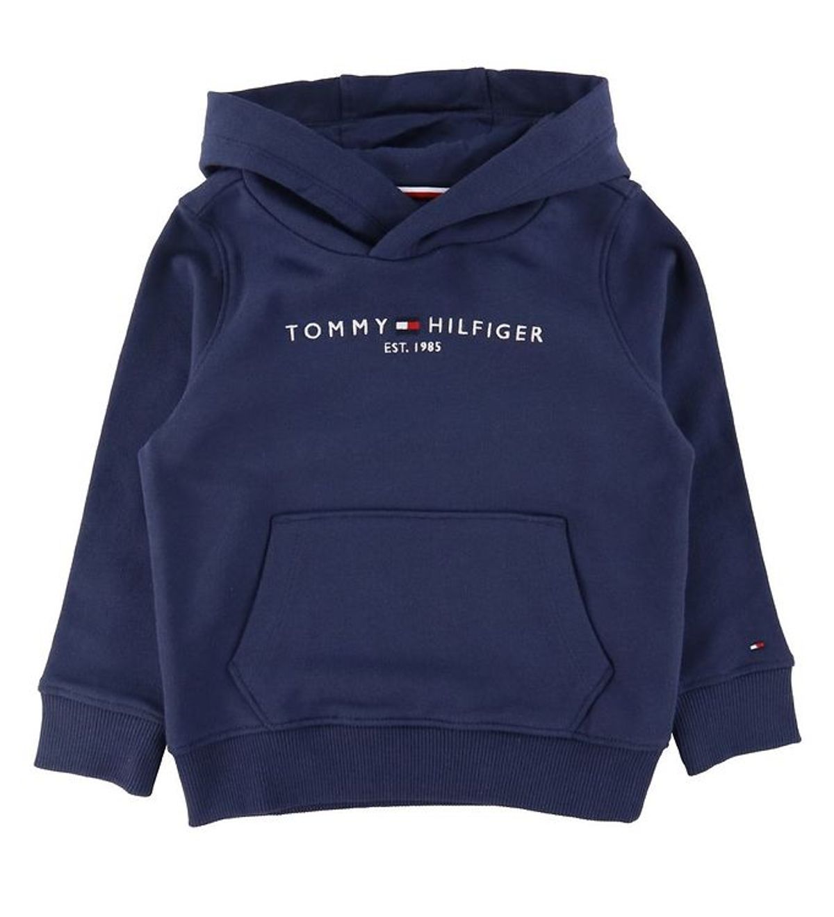 Tommy Hilfiger Hættetrøje - Essential - Organic - Twilight Navy