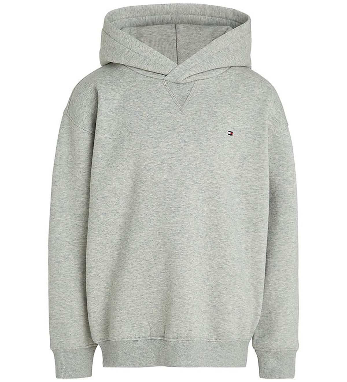 Tommy Hilfiger Hættetrøje - Timeless - Light Grey Heather