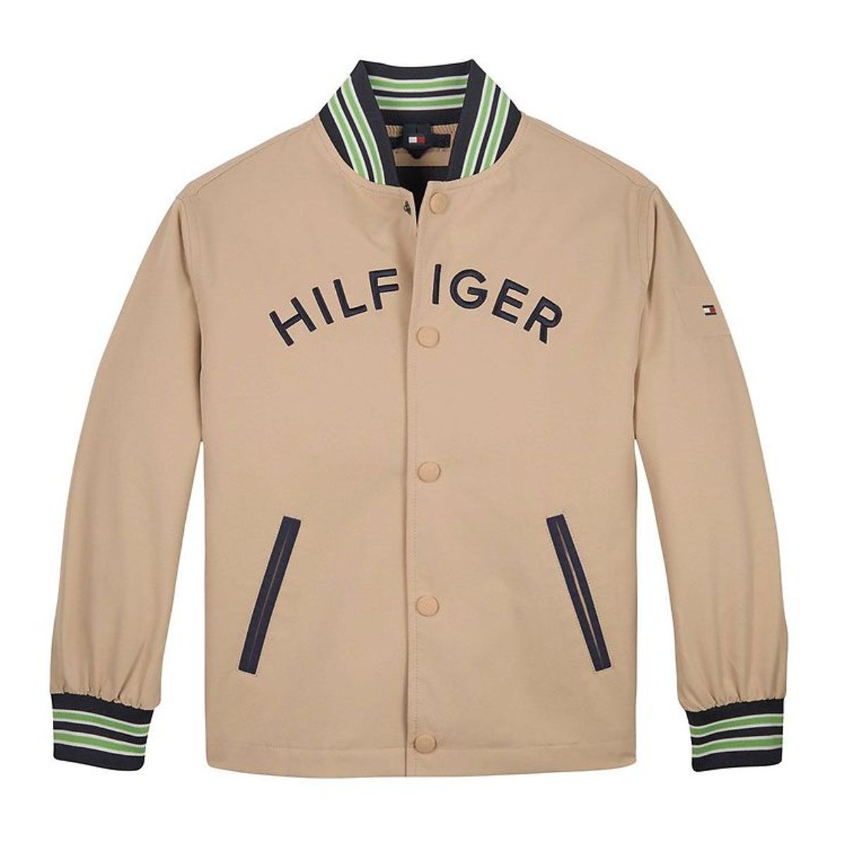 Tommy Hilfiger Jakke - Arched Bomber - Light Okker