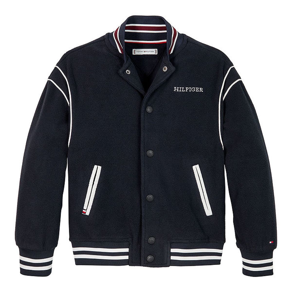 Tommy Hilfiger Jakke - Polar fleece bomber - Desert Sky