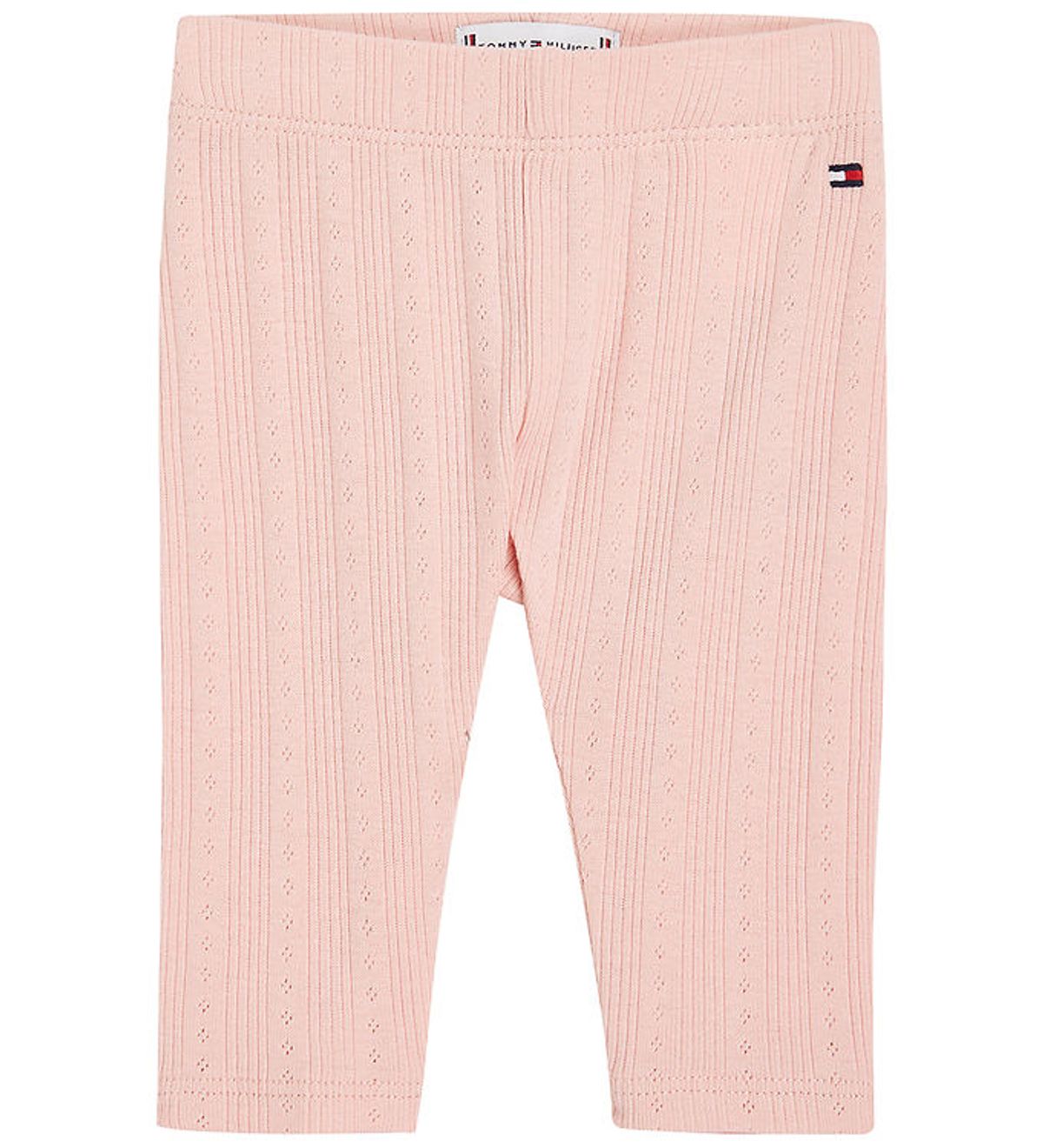 Tommy Hilfiger Leggings - Flower Pointelle - Soft Rose